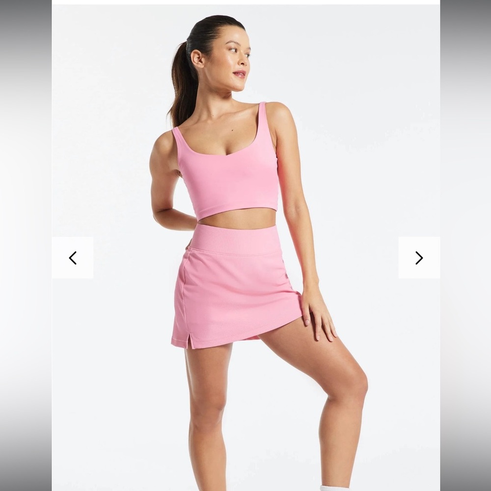 Bandier All Access Center Stage Rib Skort XS